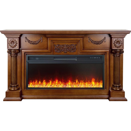 Royal Flame London - Орех с очагом Vision 42 LED