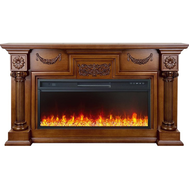 Royal Flame London - Орех с очагом Vision 42 LED
