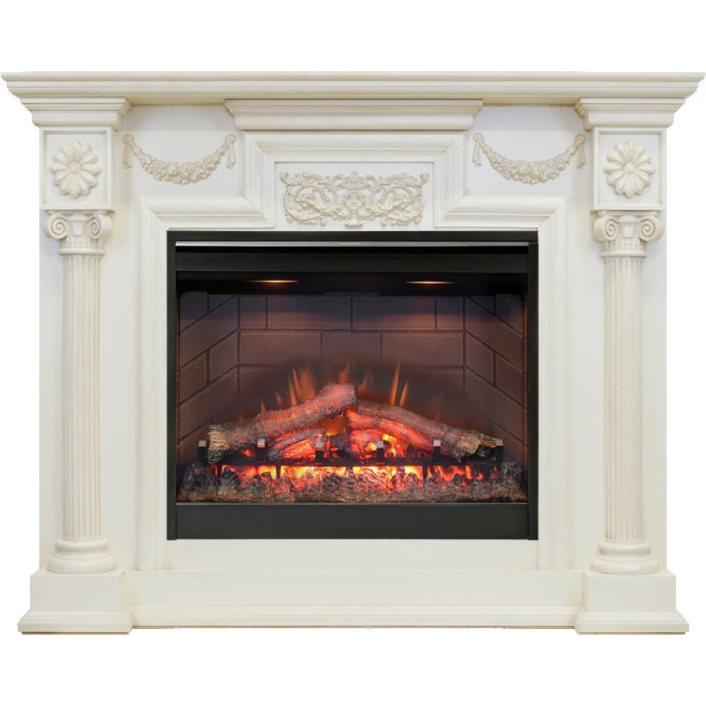 Dimplex London - Слоновая кость с очагом Symphony 26 DF2608-INT