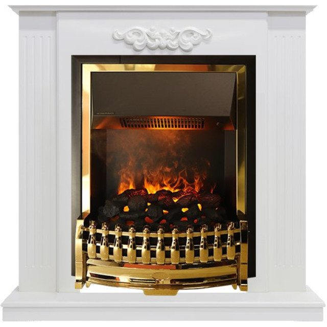 Dimplex Lumsden - Белый дуб с очагом Atherton