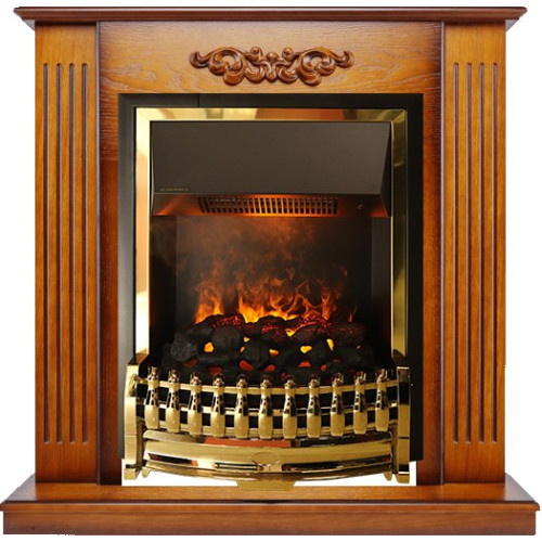 Dimplex Lumsden - Дуб антик с очагом Atherton