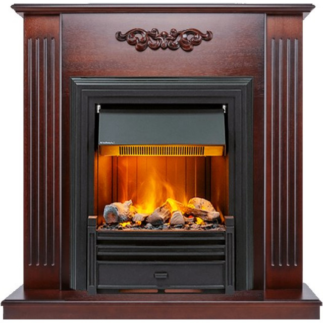 Dimplex Lumsden - Махагон коричневый антик с очагом Brookline Black