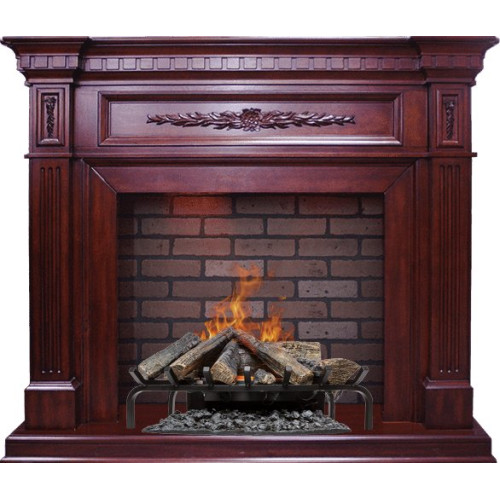 Dimplex Luxemburg - Темная вишня с очагом Silverton Dimplex Luxemburg - Темная вишня с очагом Silverton