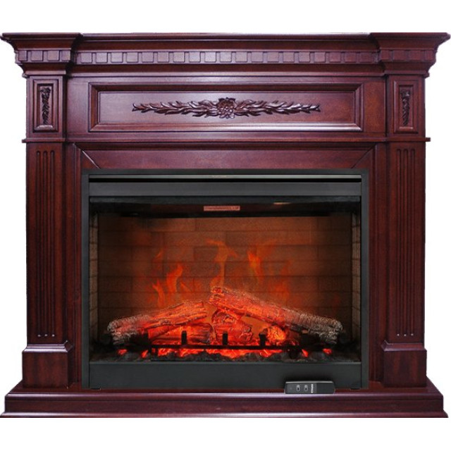 Dimplex Luxemburg - Темная вишня с очагом Symphony 30 DF3020-EU