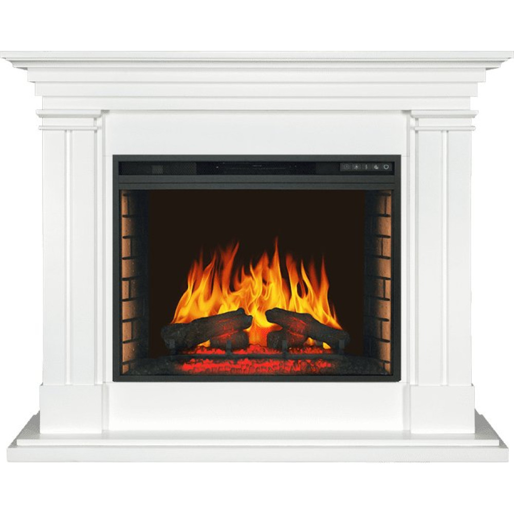 Royal Flame Lyon - Белый с очагом Vision 28 EF LED FX