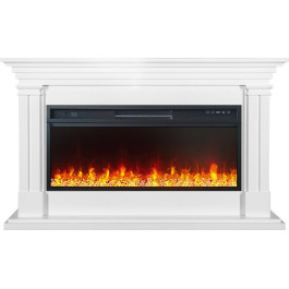 Royal Flame Lyon  - Белый ( Ширина 1440 мм) с очагом Vision 42 LED