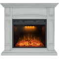 Royal Flame Manchester - Белый с очагом Emerald 23