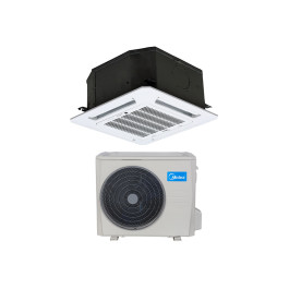 Midea MCA3-12HRN1-Q/MOU-12HN1-Q/T-MBQ4-03E кассетный кондиционер