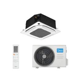 Midea MCA4U-18HRFNX-Q(GA) / MOX330U-18HFN8-Q(GA) / T-MBQ4-03AWD кассетный кондиционер