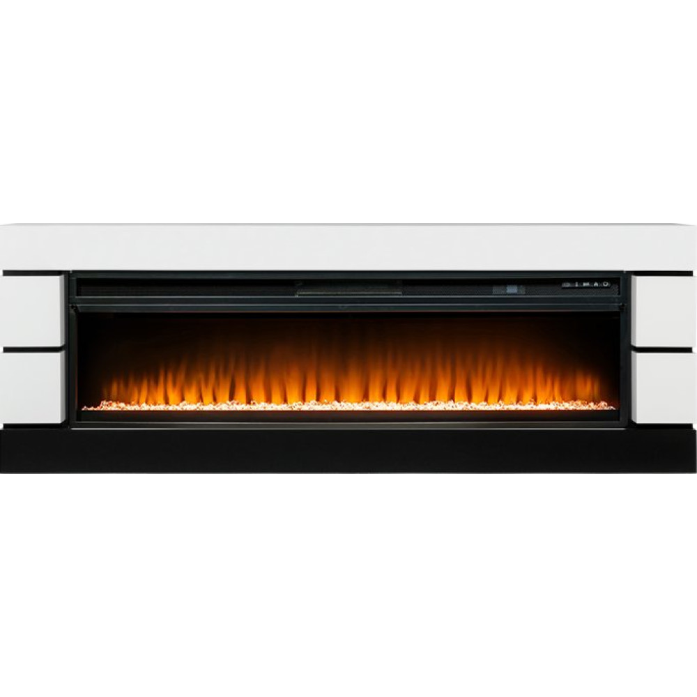 Royal Flame Modern - Белый с черным с очагом Vision 60 LED