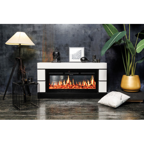 Royal Flame Modern - Темный дуб с черным