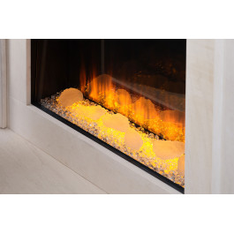 British Fires New Forest 650SQ with Signature logs