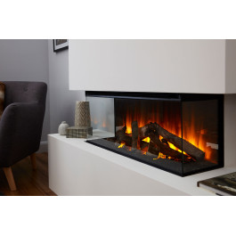 British Fires New Forest 870 with Deluxe Real logs