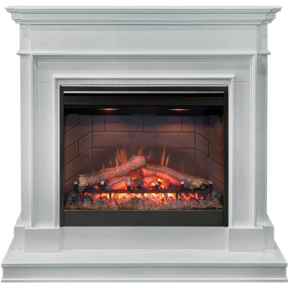 Dimplex Newport - Белый с очагом Symphony 26 DF2608-INT