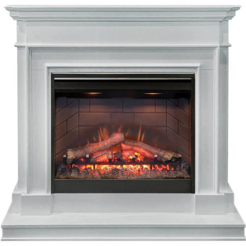 Dimplex Newport - Белый с очагом Symphony 26 DF2608-INT Dimplex Newport - Белый с очагом Symphony 26 DF2608-INT