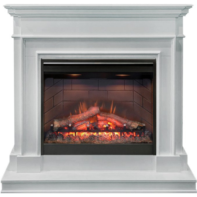 Dimplex Newport - Белый с очагом Symphony 26 DF2608-INT