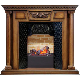 Dimplex Olympia - Дуб антик / Кирпич с очагом Cassette 400 NH