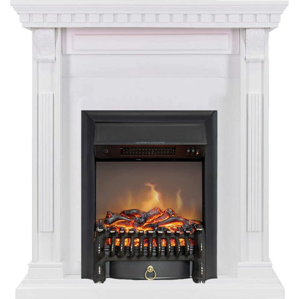 Royal Flame Orlean - Белый с очагом Fobos FX M Black