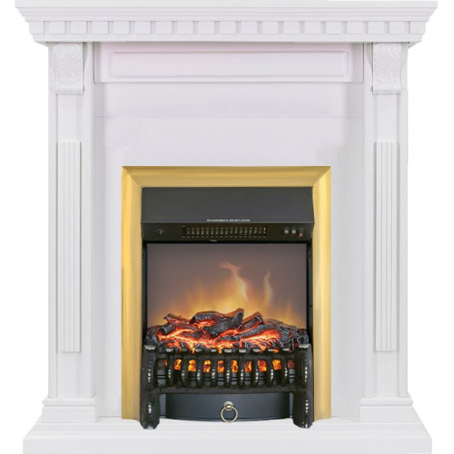 Royal Flame Orlean - Белый с очагом Fobos FX M Brass