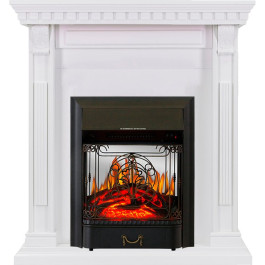 Royal Flame Orlean - Белый с очагом Majestic FX M Black