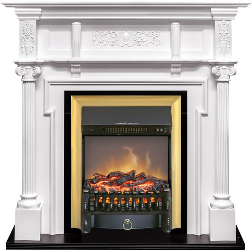 Royal Flame Oxford - Белый с очагом Fobos FX M Brass