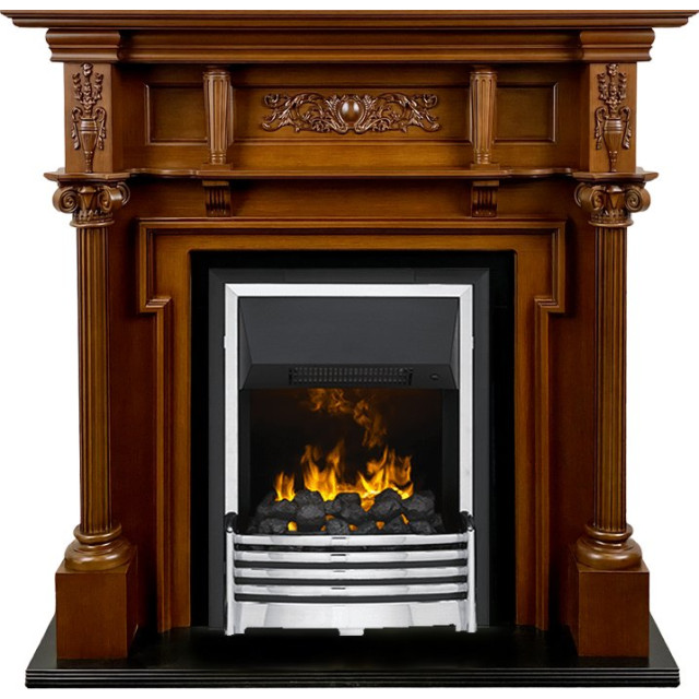 Dimplex Oxford - Орех с очагом Flagstaff