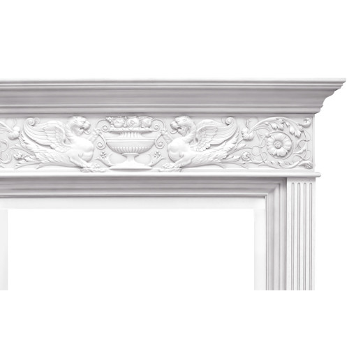 Royal Flame Palace - Белый с серебром с очагом Vision 30 EF LED FX