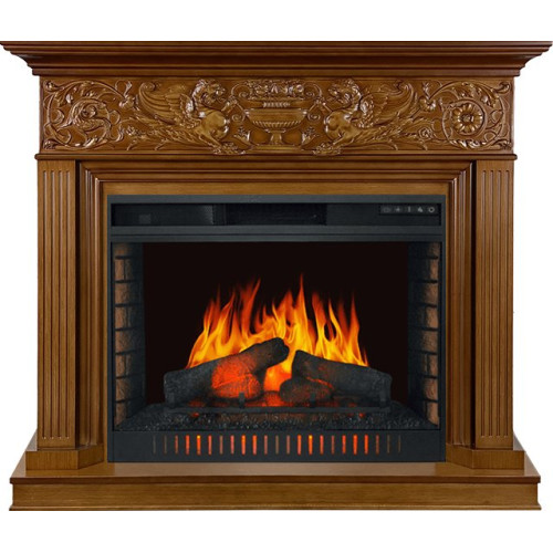 Royal Flame Palace - Орех с очагом Vision 30 EF LED FX