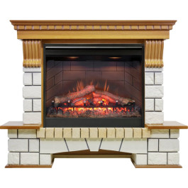 Dimplex Pierre Luxe - Дуб / Белый с очагом Symphony 26 DF2608-INT