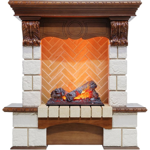 Dimplex Pierre Luxe - Дуб / Шампань (Высота 975мм) с очагом Cassette 400 NH