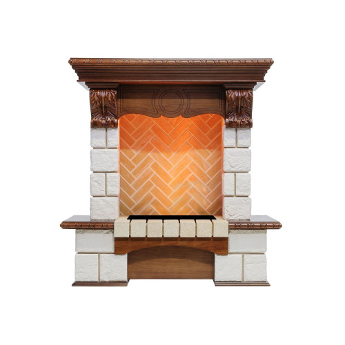 Dimplex Pierre Luxe - Дуб / Шампань (Высота 975мм) с очагом Cassette 400 NH