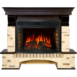 Royal Flame Pierre Luxe - Сланец / Темный дуб с очагом Dioramic 25 LED FX