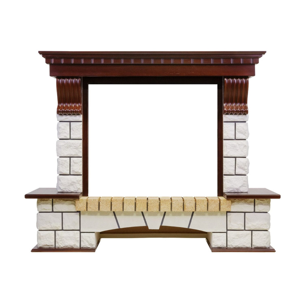 Dimplex Pierre Luxe - Темный дуб / Белый