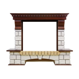 Dimplex Pierre Luxe - Темный дуб / Белый