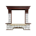 Dimplex Pierre Luxe - Темный дуб / Белый (Высота 1040мм)