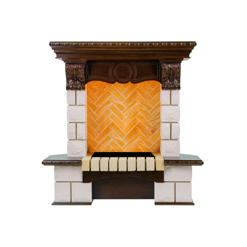 Dimplex Pierre Luxe - Темный дуб / Шампань (Высота 975мм)