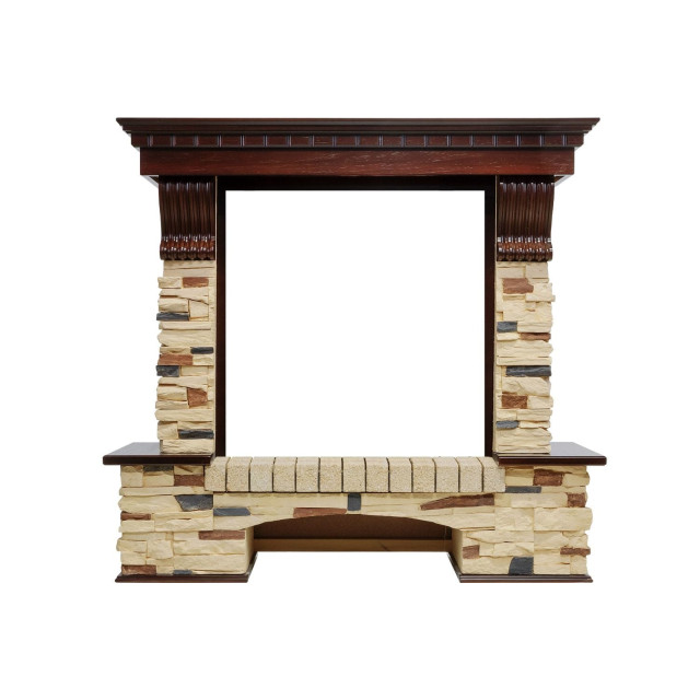 Dimplex Pierre Luxe - Темный дуб / Сланец (Высота 1040мм)