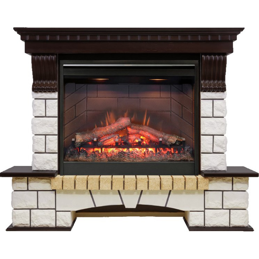 Dimplex Pierre Luxe - Венге / Белый с очагом Symphony 26 DF2608-INT