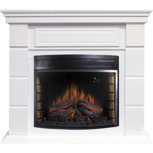 Royal Flame Portland - Белый с очагом Dioramic 28 LED FX