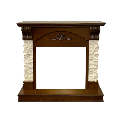 Dimplex Prague - Темный дуб/Сланец бежевый