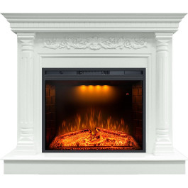 Royal Flame Sicilia - Белый с очагом Emerald 28