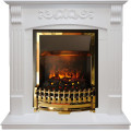 Dimplex Sorrento угловой - Белый дуб с очагом Atherton