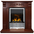 Dimplex Sorrento угловой - Орех с очагом Flagstaff