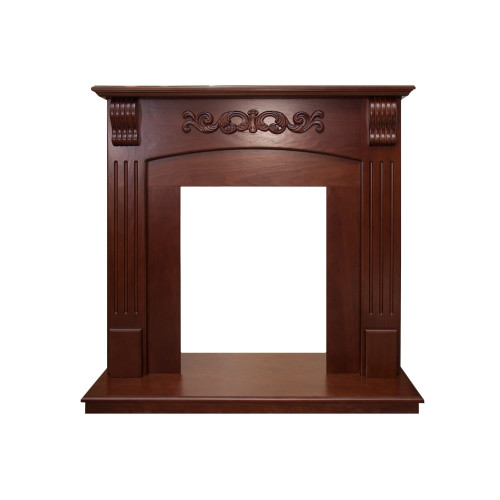 Royal Flame Sorrento угловой - Орех с очагом Fobos FX Black