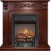 Royal Flame Sorrento угловой - Орех с очагом Fobos FX M Black