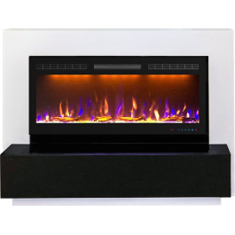 Royal Flame Stockholm - Белый с очагом Crystal 40 RF