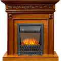 Royal Flame Valletta - Орех с очагом Aspen Black