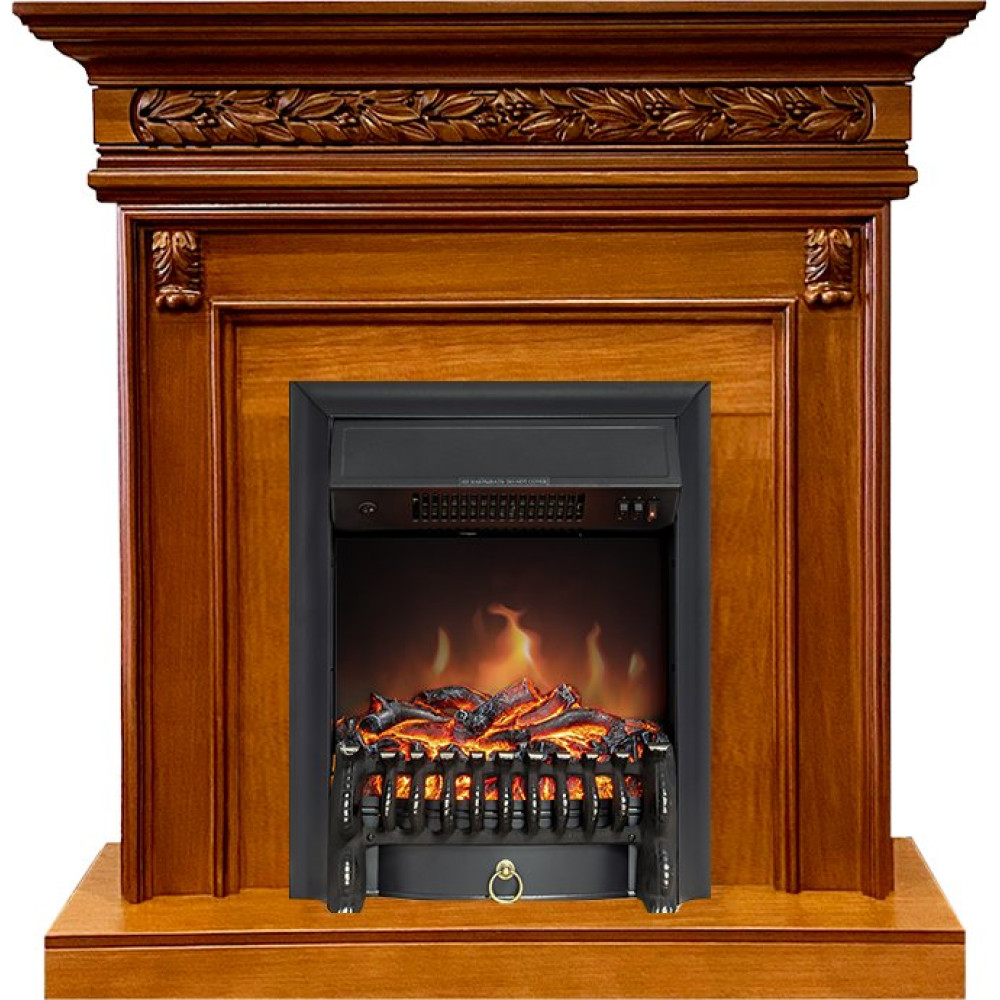 Royal Flame Valletta - Орех с очагом Fobos FX Black