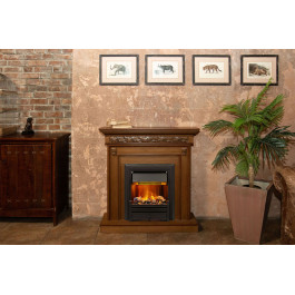 Dimplex Valletta - Темный дуб с очагом Flagstaff