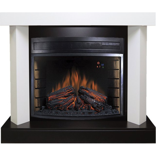 Royal Flame Vancouver - Фактурный белый с очагом Dioramic 28 LED FX